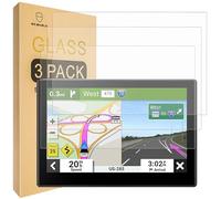Mr.Shield Pellicola Protettiva per Garmin Drive 53 Vetro Temperato [9H Durezza] [3 Pezzi] Protezione Schermo Senza Bolle