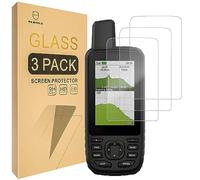 Mr.Shield Pellicola Protettiva per Garmin GPSMAP 67 679 67i 66i 66s 66st 66sr Vetro Temperato [9H Durezza] [3 Pezzi] Protezione Schermo Senza Bolle