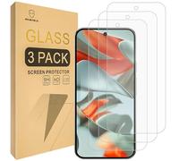 Mr.Shield Pellicola Protettiva per Google Pixel 10/10 Pro / 9/9 Pro [Fingerprint Unlock Compatible] Vetro Temperato [9H Durezza] [3 Pezzi] Protezione Schermo Senza Bolle