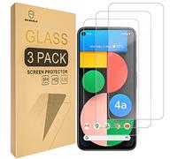 Mr.Shield Pellicola Protettiva per Google Pixel 4a (5G) 6.2 "[Non per Pixel 4a 4G Edizione 5.8"] Vetro Temperato [9H Durezza] [3 Pezzi] Protezione Schermo Senza Bolle