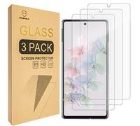 Mr.Shield Pellicola Protettiva per Google Pixel 7a [Fingerprint Unlock Compatible] Vetro Temperato [9H Durezza] [3 Pezzi] Protezione Schermo Senza Bolle