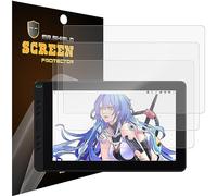 Mr.Shield Pellicola Protettiva per Huion Kamvas 13 Drawing Tablet [2022 Release Version] 3rd Generation [Anti Glar] [3 Pezzi] Protezione Schermo Senza Bolle [PET Material]