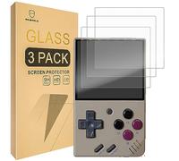 Mr.Shield Pellicola Protettiva per Miyoo Mini+ / Miyoo Mini Plus Vetro Temperato [9H Durezza] [3 Pezzi] Protezione Schermo Senza Bolle