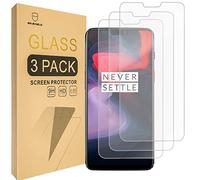 Mr.Shield Pellicola Protettiva per OnePlus 6 / OnePlus Six Vetro Temperato [9H Durezza] [3 Pezzi] Protezione Schermo Senza Bolle