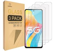 Mr.Shield Pellicola Protettiva per Oppo A98 5G / Oppo F23 5G / Oppo A1 5G Vetro Temperato [9H Durezza] [3 Pezzi] Protezione Schermo Senza Bolle