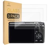 Mr.Shield Pellicola Protettiva per Ricoh GR IIIx/GR III Vetro Temperato [9H Durezza] [3 Pezzi] Protezione Schermo Senza Bolle