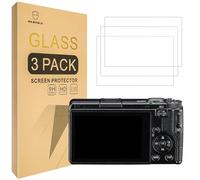 Mr.Shield Pellicola Protettiva per Ricoh GR IV GRIV GR 4 GR4 Vetro Temperato [9H Durezza] [3 Pezzi] Protezione Schermo Senza Bolle