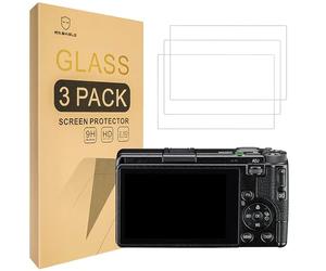 Mr.Shield Pellicola Protettiva per Ricoh GR IV GRIV GR 4 GR4 Vetro Temperato [9H Durezza] [3 Pezzi] Protezione Schermo Senza Bolle