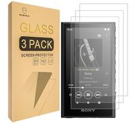 Mr.Shield Pellicola Protettiva per Sony Walkman NW-A306 Vetro Temperato [9H Durezza] [3 Pezzi] Protezione Schermo Senza Bolle