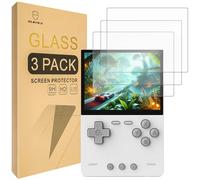 Mr.Shield Pellicola Protettiva per Trimui Brick Vetro Temperato [9H Durezza] [3 Pezzi] Protezione Schermo Senza Bolle