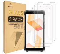 Mr.Shield Pellicola Protettiva per Ulefone Armor X10 Pro/Ulefone Armor X10 Vetro Temperato [9H Durezza] [3 Pezzi] Protezione Schermo Senza Bolle