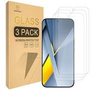 Mr.Shield Pellicola Protettiva per Xiaomi Poco F8 Pro/Redmi K90 Vetro Temperato [9H Durezza] [3 Pezzi] Protezione Schermo Senza Bolle