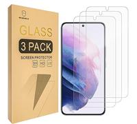 Mr.Shield Vetro Temperato Pellicola per Samsung Galaxy S22 Plus 5G 3-Pezzi | [Fingerprint Unlock Compatible] 9H Durezza Protezione Schermo Senza Bolle Protettiva