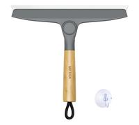MR.SIGA Raschietto Silicone 25cm per Vetri Doccia Grigio
