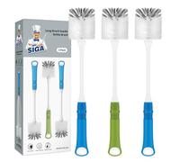 MR.SIGA spazzola per bottiglie con manico lungo - set di 3