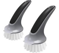 MR.SIGA Spazzola per pulizia pentole e padelle, spazzola per stoviglie per cucina, confezione da 2