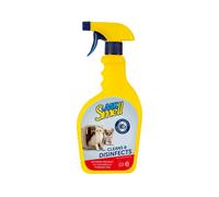 MR SMELL Cleans & disinfects 500 ml per la disinfezione di superfici, gabbie e trasportini