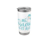 Mr. Snow it all Neve Stagione invernale Bicchiere termico in acciaio inox doppia parete