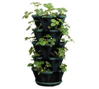 Mr. Stacky Impilabile Quattro Trifoglio Vaso Appeso Hunter Verde vasi Colorati 5 Strati impilabili