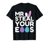 Mr Steal Your Eggs - Divertente coniglietto pasquale, caccia alle uova di Pasqua Maglietta