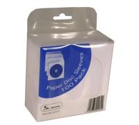 Mr Strand - Bustine per CD in carta con finestrella trasparente, 100 pezzi