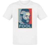 MR T A Team Fan Art Christmas Halloween Film Movie USA T Shirt White 3XL