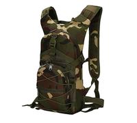MR TANGMEN Zaino Bicicletta Mimetico Militare 15 Litri Multitasche Impermeabile Tattica MOLLE Arrampicata Viaggio Trekking Escursionistici Sport Zaino Piccolo Borsa Esercito Camuffamento giungla
