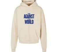 Mr. Tee Tupac Me against the World Ultra Heavy Felpa con cappuccio oversize sabbia - S