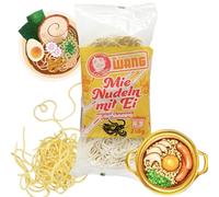 Mr. WANG Mie Pasta con uovo 10 x 250 g - Pasta istantanea - Idea per pasta fritta o zuppe - Veloce e semplice - Vegetariana