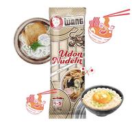Mr. WANG Udon Pasta di grano giapponese per zuppe, insalate, ciotole e piatti wok