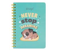 Mr. Wonderful - A5 notebook 3D Dog - Never stop dreaming