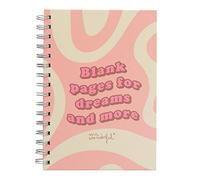 Mr. Wonderful A5 notebook Blank pages for dreams and more