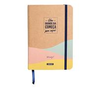 Mr. Wonderful - Agenda annuale classica piccola 2023 Diária - Um grande dia começa qui, marrone, WOA2212296PTZ0