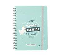 Mr. Wonderful Agenda classica 2022-2023 settimanale - Contém ideie, sfide e avventure, MULTI