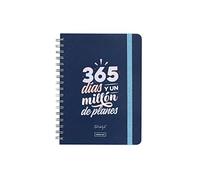 Mr. Wonderful Agenda classica 2022 settimanale - 365 giorni e un milione di piani, multicolore (WOA11306ES)