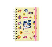 Mr. Wonderful Agenda classica piccola 2021-2022 Settimana vista - Ogni giorno è una festa, Multicolore