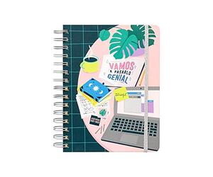 Mr. Wonderful Agenda Rotu 2021-2022 Giorno per pagina - Passarlo geniale, multicolore