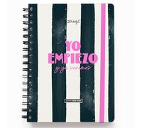 Mr. Wonderful - Agenda scolastica 2026-2027 settimanale con adesivi, agenda settimanale completa, da settembre 2026 ad agosto 2027, con extra, "Io comincio e vedre"