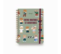 MR. WONDERFUL - Agenda settimanale Wonder 2027 - Tra routine e avventure - Agenda settimanale da gennaio a dicembre, 160 pagine FSC 100 g, adesivi, frasi giornaliere e chiusura elastica
