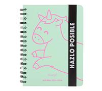 Mr. Wonderful, Agenda Teen piccola 2023-2024 settimanale menta, rendendo possibile 12,4 x 2,6 x 17,3 cm