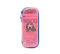 Mr. Wonderful Astuccio Rigido 3D Tricheco con Scomparto in Rete - Custodia per Cancelleria con Elastici Interni