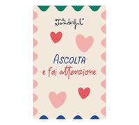 Mr. Wonderful - Biglietto con registratore di messaggi audio - Ascolta e fai attenzione a quello che ti dice il mio cuore
