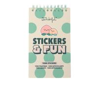 Mr. Wonderful - Blocchetto di adesivi trasparenti - Stickers & fun