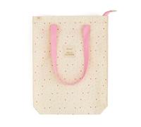 Mr.Wonderful - Borsa di tela tote bag pois multicolore - Hello, sunshine! - Borsa di tela stile tote bag in cotone, con una bella stampa