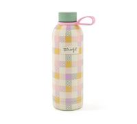 Mr.Wonderful - Bottiglia termica - Quadrati colorati - 500 ml - Bottiglia termica realizzata in acciaio inossidabile 304 a doppio strato.