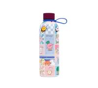 Mr. Wonderful Bottiglia Termica Wonder Comic 500 ml in Acciaio Inossidabile - Mantiene Freddo e Caldo