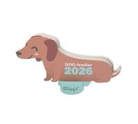 Mr. Wonderful - Calendario da tavolo 2026 con base - Bassotto