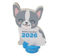 Mr. Wonderful - Calendario da tavolo 2026 con base - Bulldog