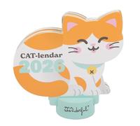 Mr. Wonderful - Calendario da tavolo 2026 con base - MEOW-lendar