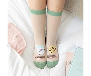 Mr Wonderful Calze T 39-41 bistecca e vetro del latte - Set migliore